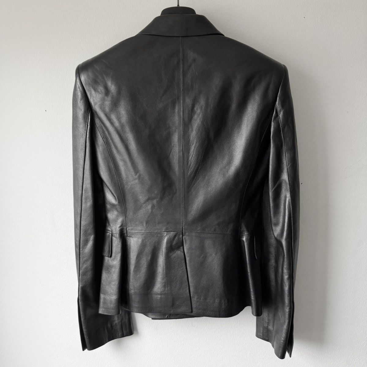 Gucci Gucci By Tom Ford FW1997 Black Leather Blazer Size M / US 6-8 / IT 42-44 - 4 Thumbnail