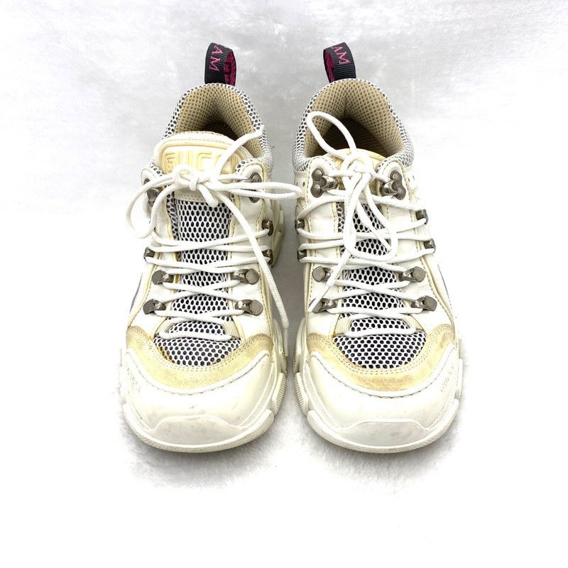Gucci Stylish Casual Low-Top Sneakers in White 0079