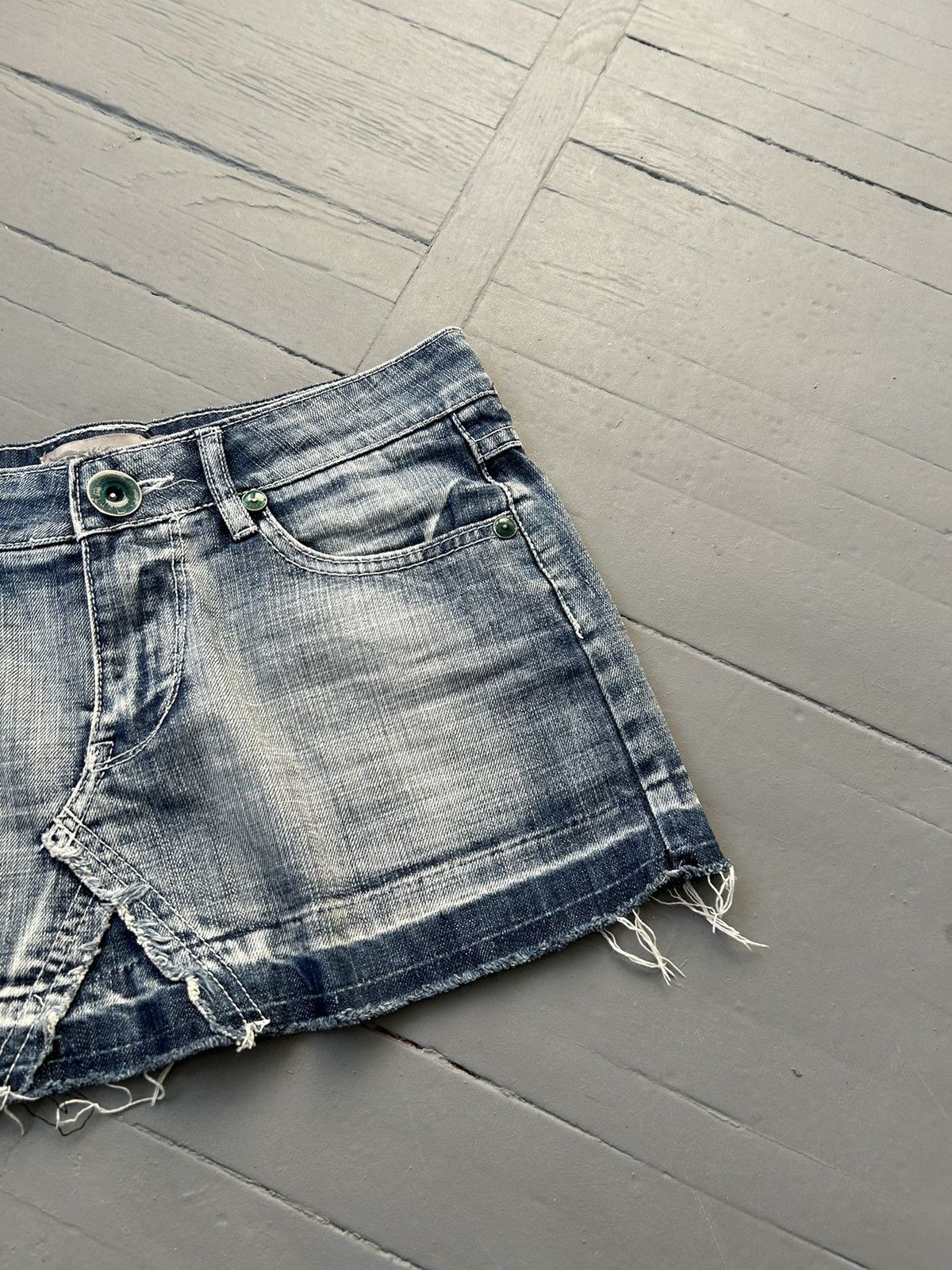If Six Was Nine Mini denim skirt Size 28" / US 6 / IT 42 - 3 Thumbnail
