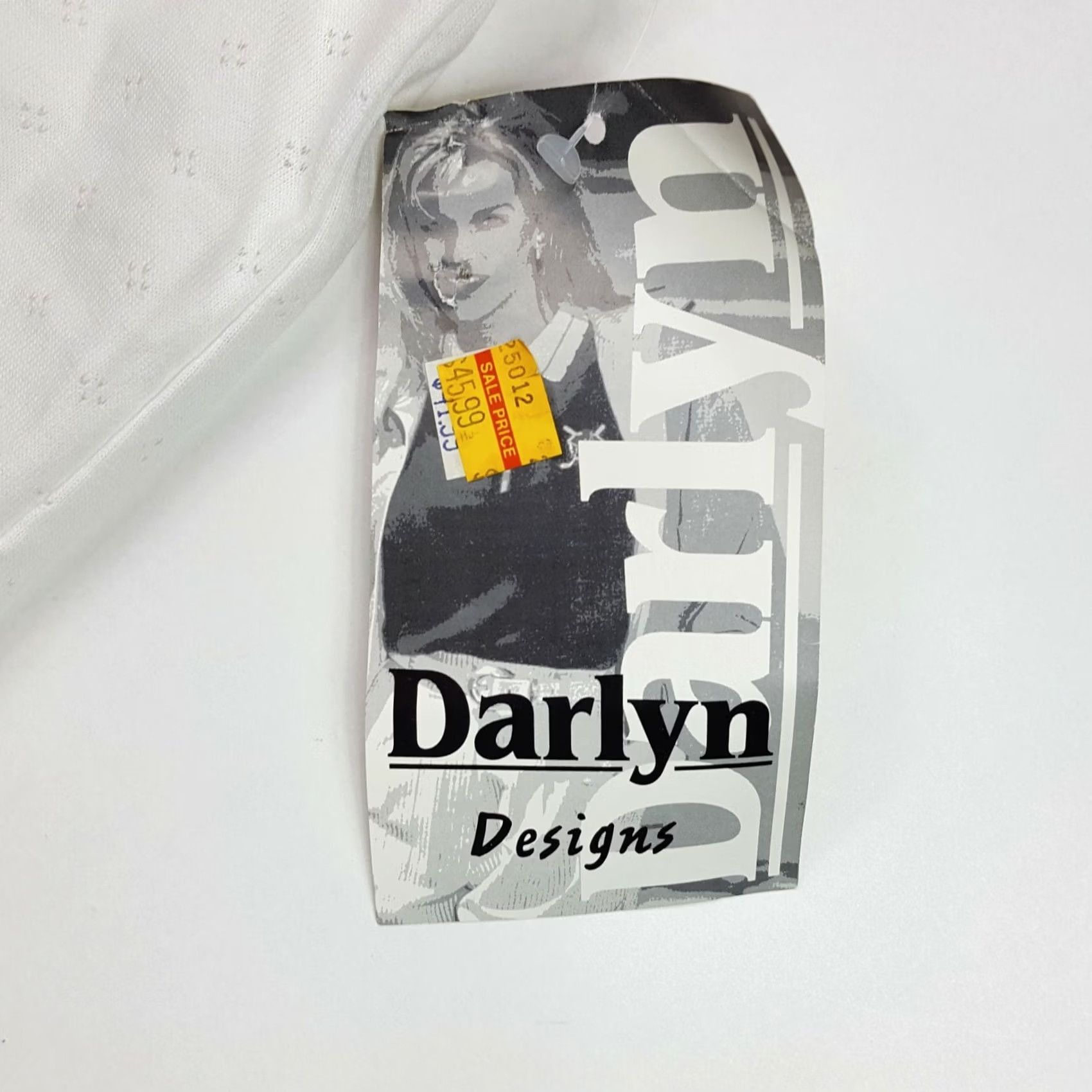 Vintage VINTAGE Darlyn Polo Shirt Women's Golf Tennis Sleeveless Tank Top M White 90s Preppy Casual Shirts Size M / US 6-8 / IT 42-44 - 3 Thumbnail