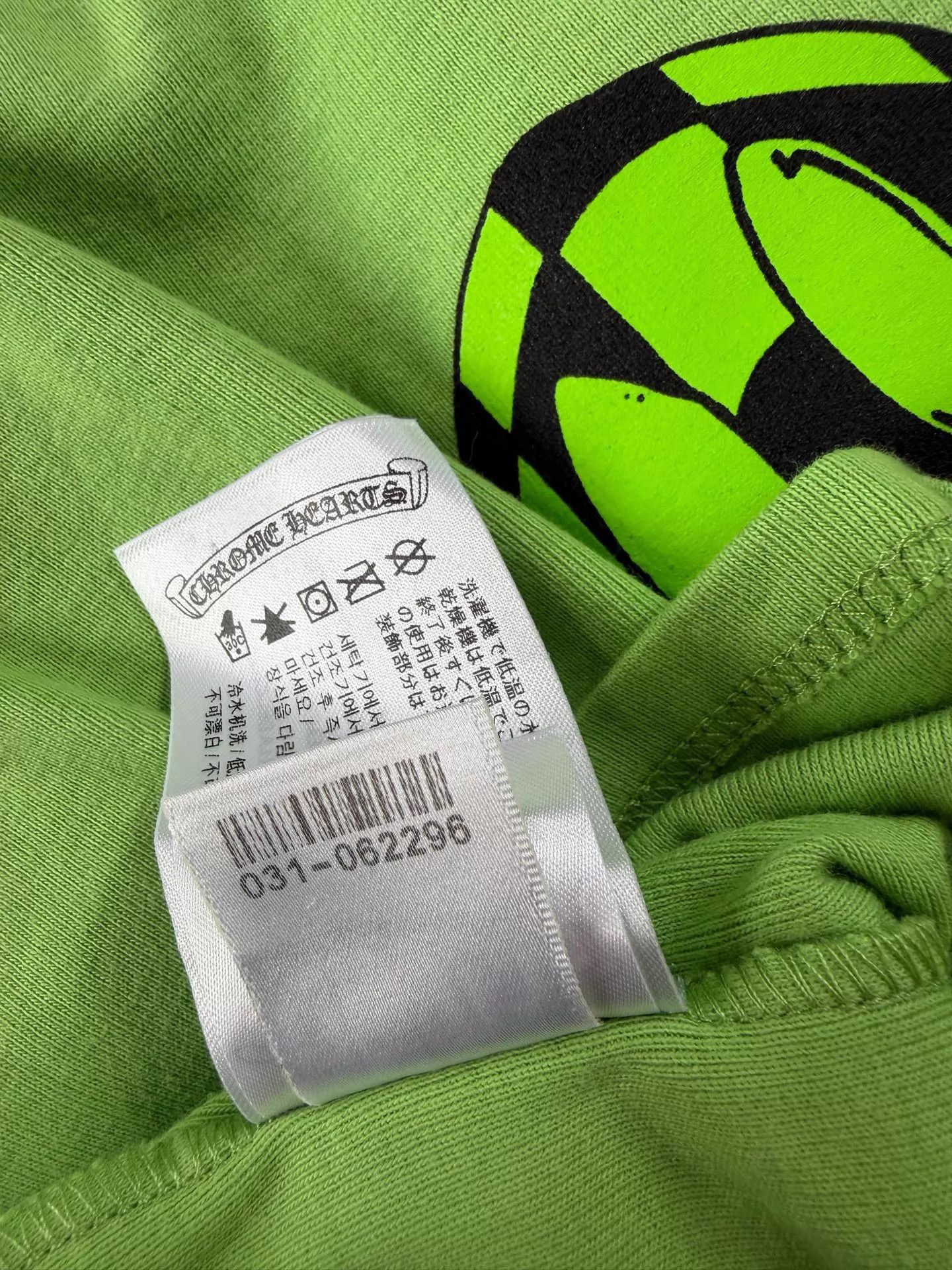 Chrome Hearts CHROME HEARTS x MattyBoy Graphic SS Tee Fluo Green L Size L / US 10 / IT 46 - 8 Thumbnail