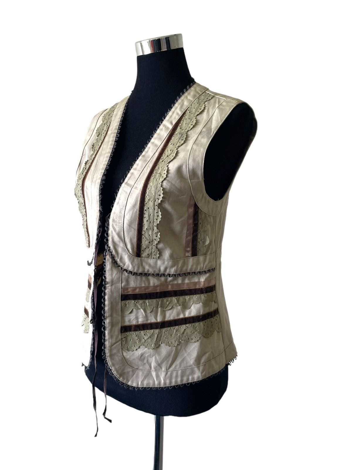 Vintage Japanese Brand Mi-Tu Vest nice design Size S / US 4 / IT 40 - 3 Thumbnail
