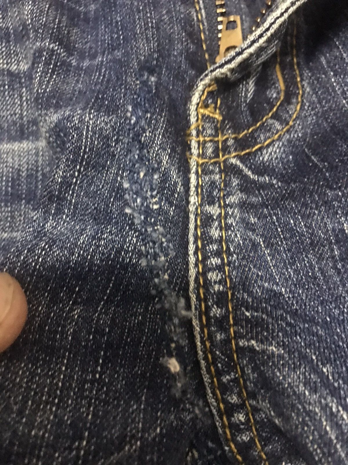 Japanese Brand × Oni × Vintage Oniarai japanese blue jeans denim Size US 32 / EU 48 - 13 Thumbnail