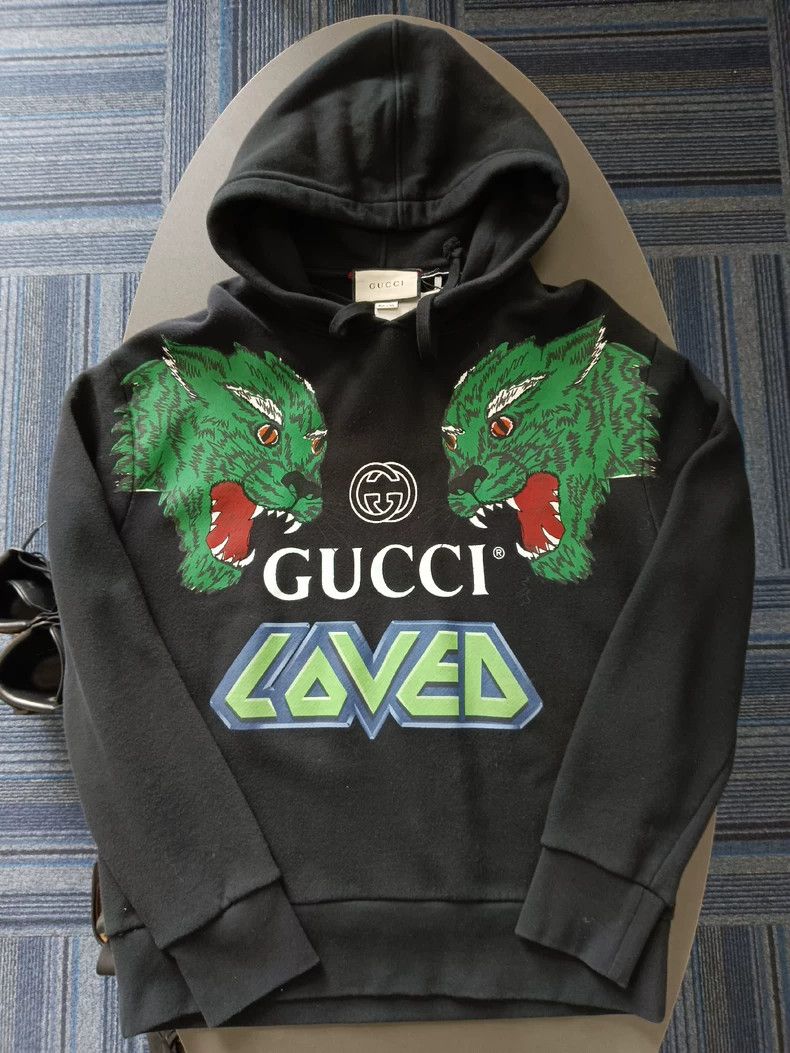 Gucci Gucci Double leopard pattern hidden danger classic logo hoo Size US S / EU 44-46 / 1 - 1 Thumbnail
