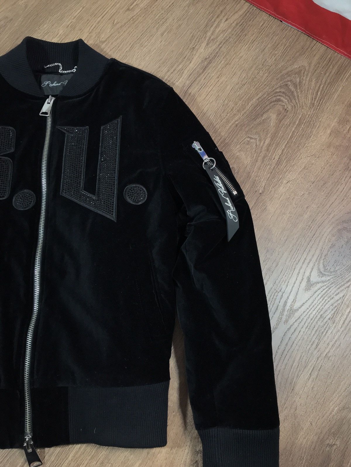 Other Richard Valentine Bomber Manley Velours Noir Size US M / EU 48-50 / 2 - 4 Thumbnail