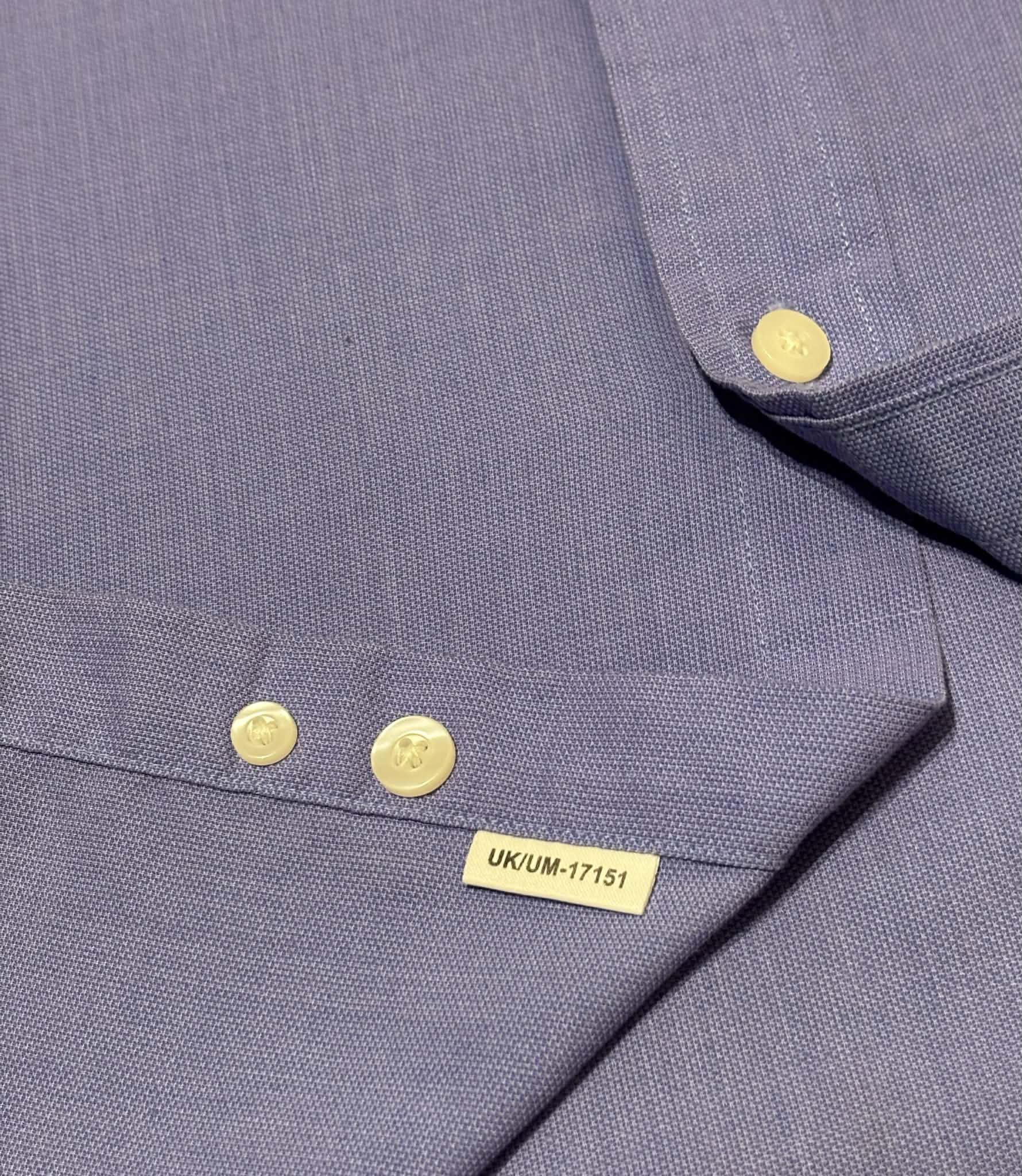 Yves Saint Laurent Yves Saint Laurent Purple Shirt Size 41 Size US XXL / EU 58 / 5 - 14 Thumbnail