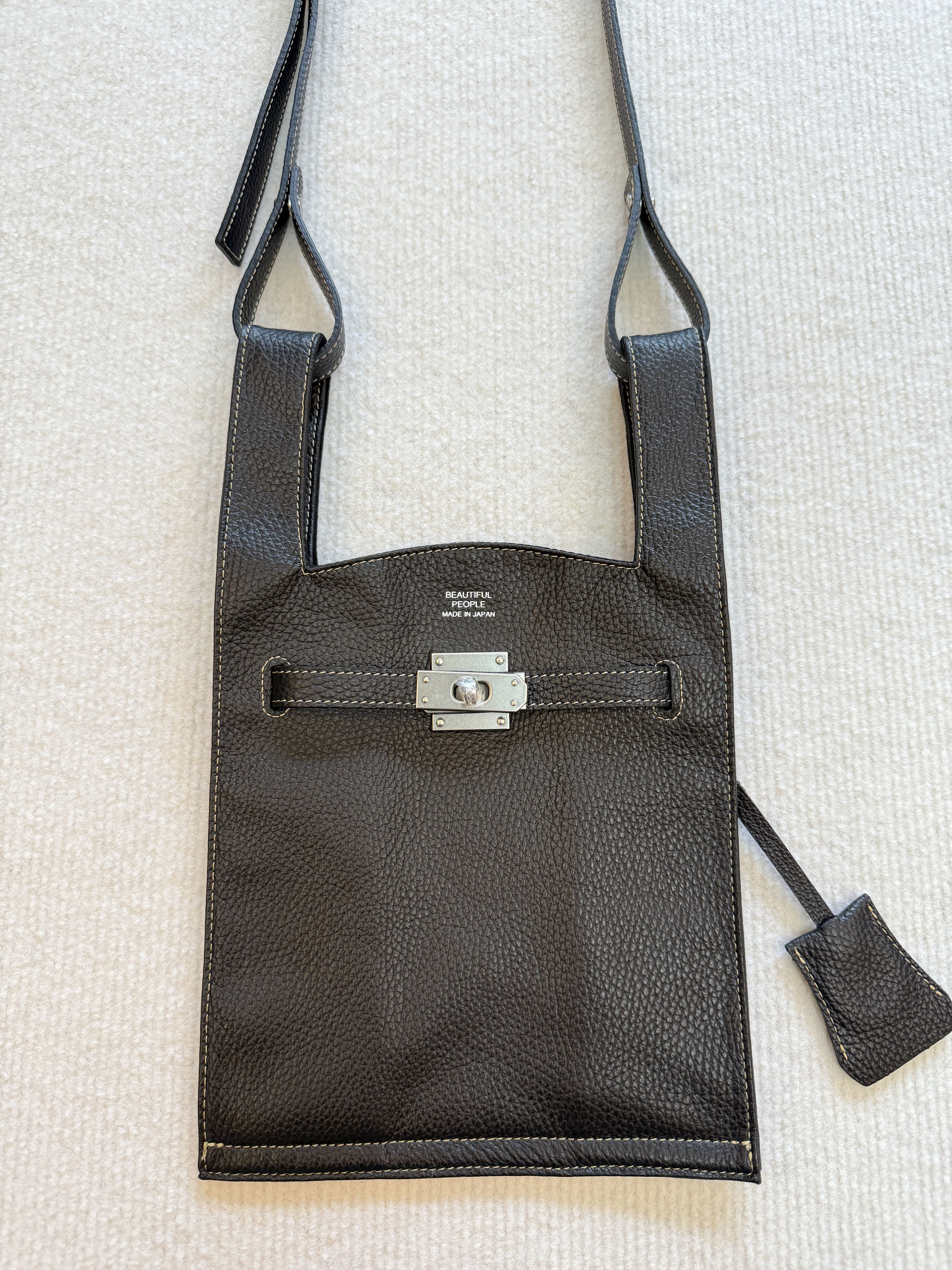Other Beautiful People Market Shoulder Bag Shrink Leather Birkin Size ONE SIZE - 1 Thumbnail