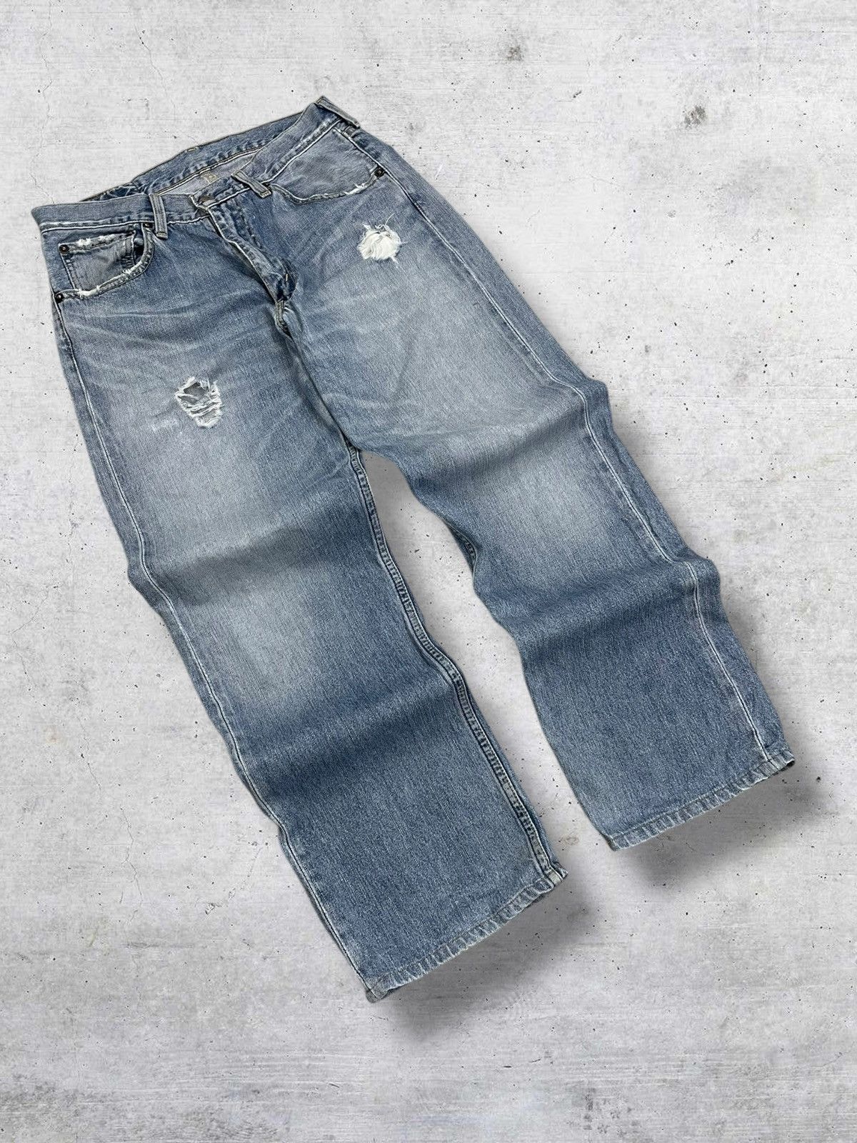 Levi's Vintage Clothing VINTAGE 503 LEVIS USA DESIGNER 90S OLD DISTRESSED OG DENIM Size US 31 - 2 Thumbnail