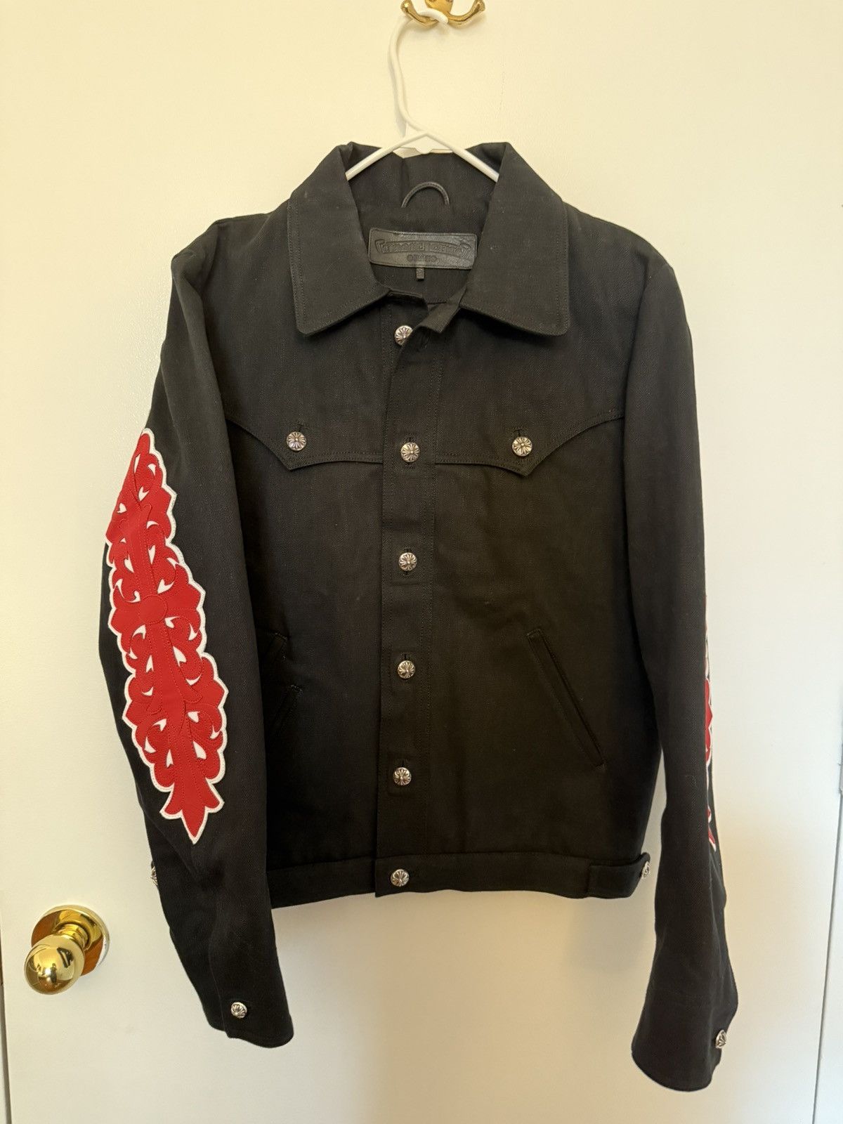 Chrome Hearts Chrome Hearts Denim Jacket Size US M / EU 48-50 / 2 - 2 Thumbnail
