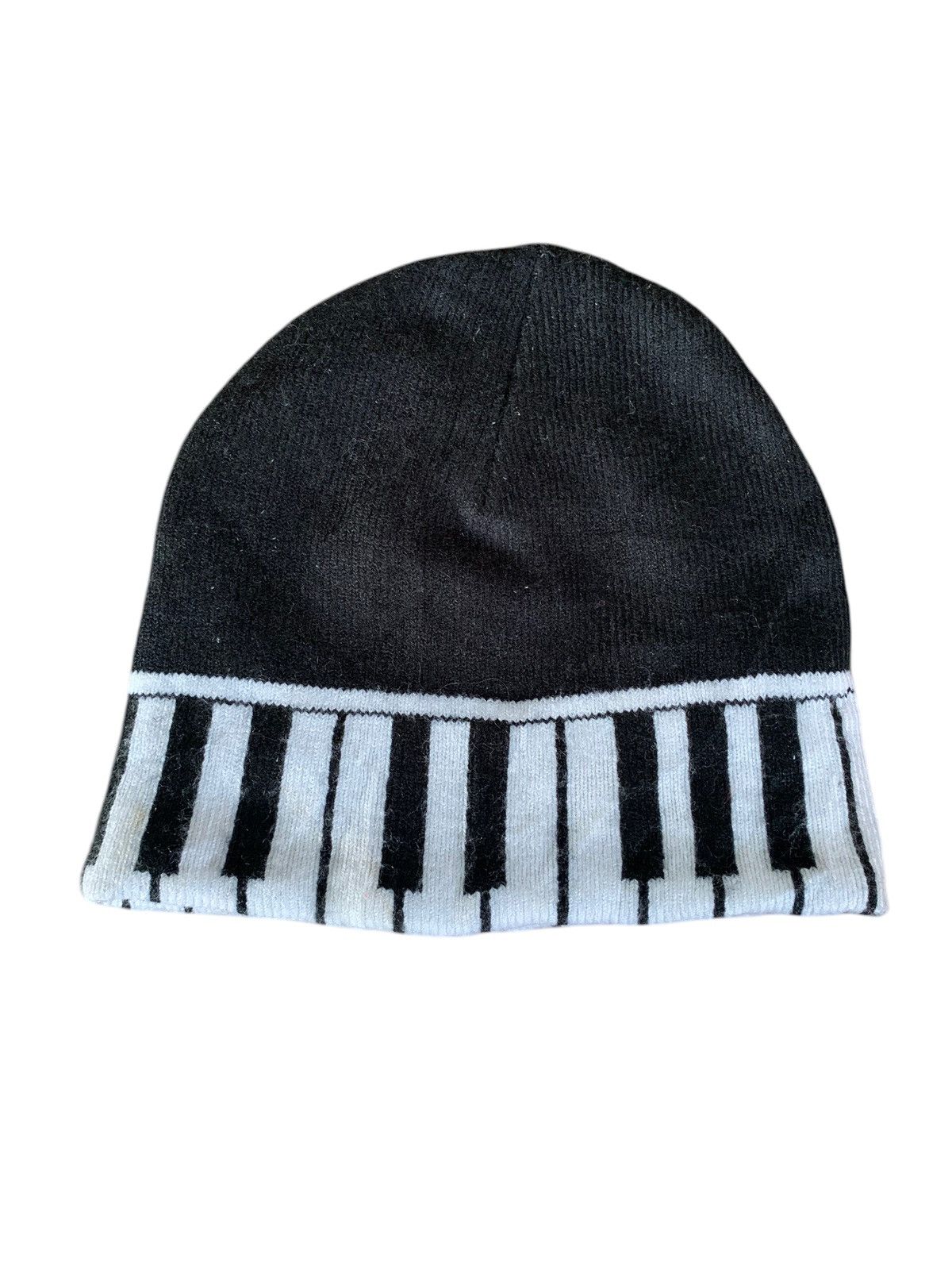 Japanese Brand × Kapital × Vintage Rare Music Piano design Winter session beanie hat Size ONE SIZE - 6 Thumbnail