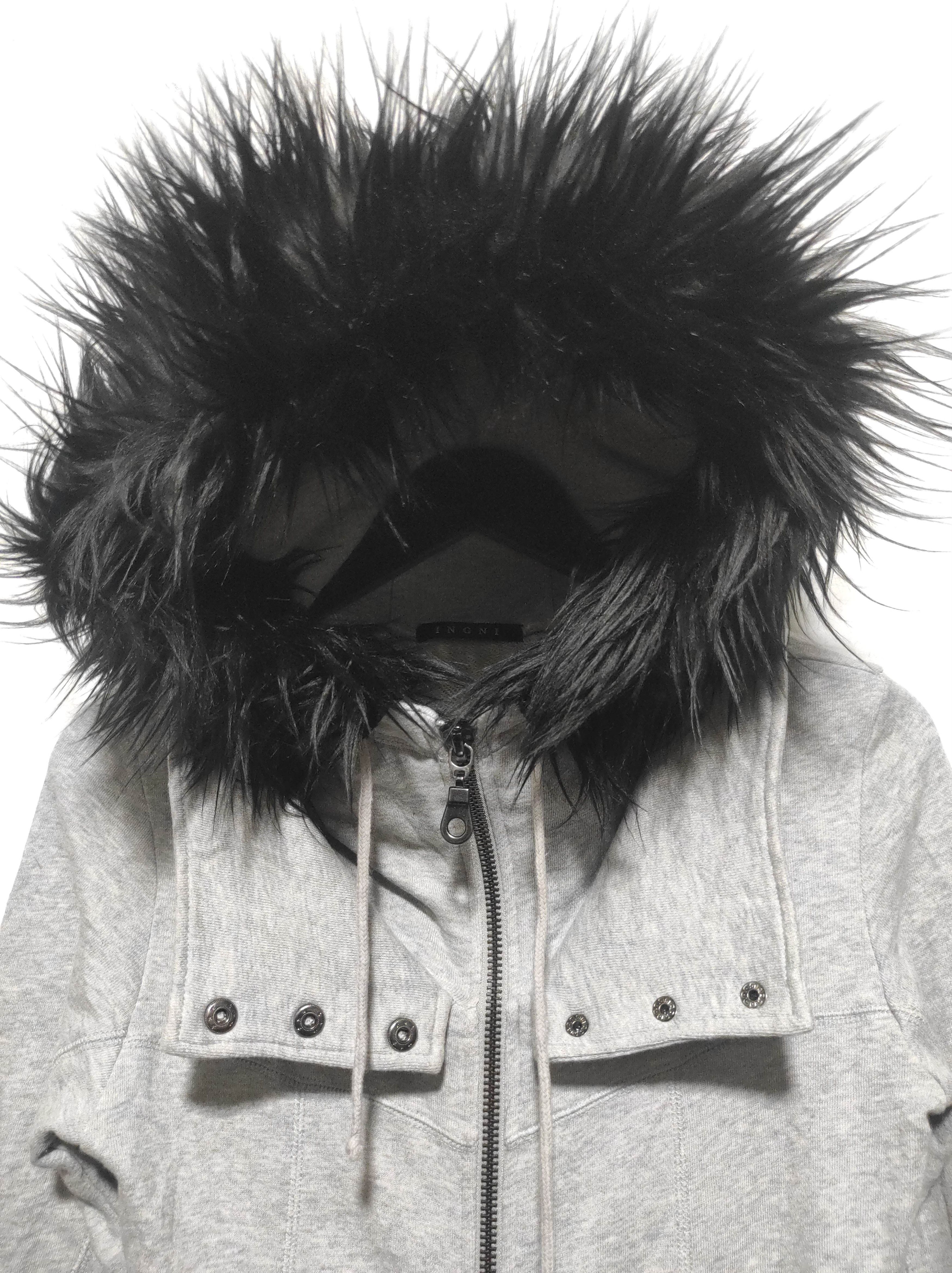 If Six Was Nine INGNI Fur Zip Hoodie Lgb IfSixWasNine style Size US XS / EU 42 / 0 - 15 Thumbnail