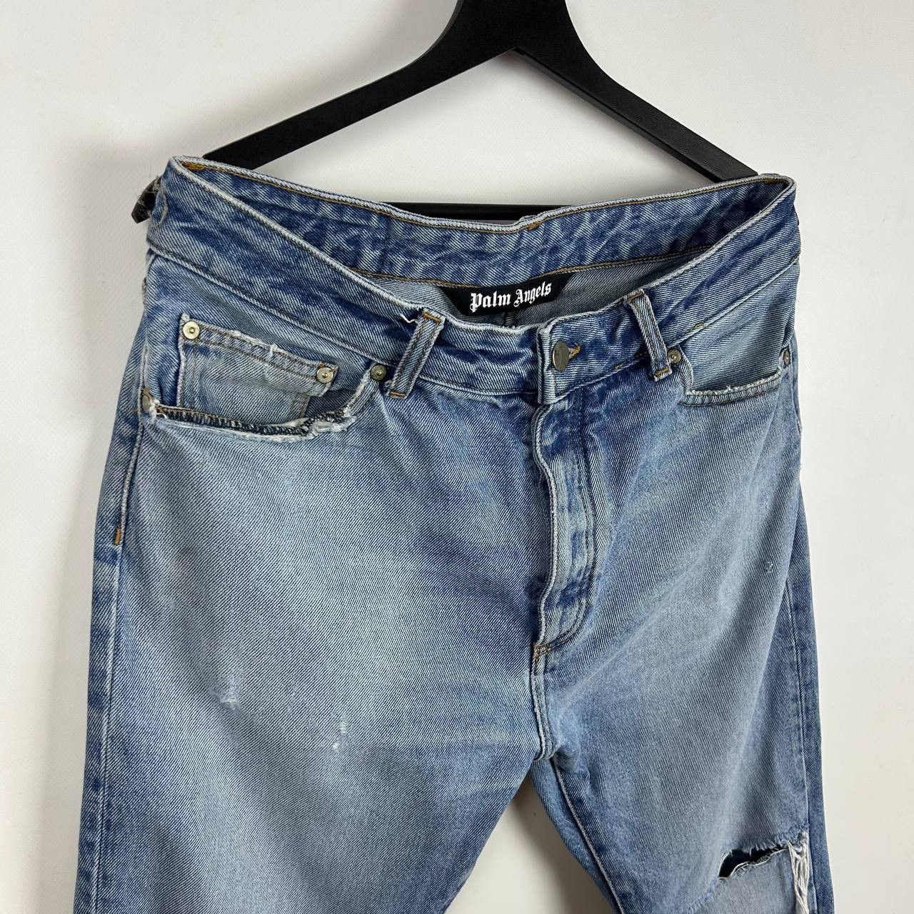 Palm Angels Palm Angels Bandana Pocket Jeans Size US 32 / EU 48 - 2 Thumbnail