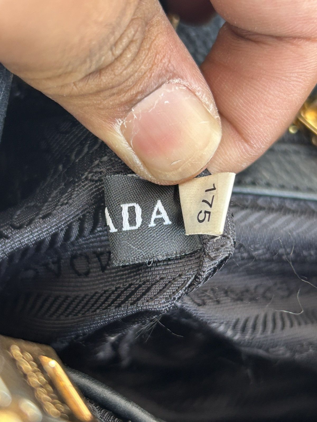 Prada Prada Vitello Daino leather handbag Size ONE SIZE - 16 Thumbnail