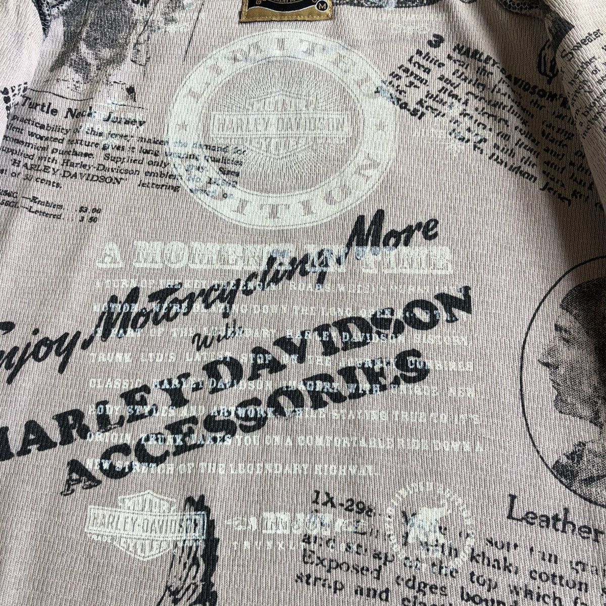 Harley Davidson Trashed🔥Vintage Harley Davidson Motorcycle Ziphoodie Size US XL / EU 56 / 4 - 12 Thumbnail
