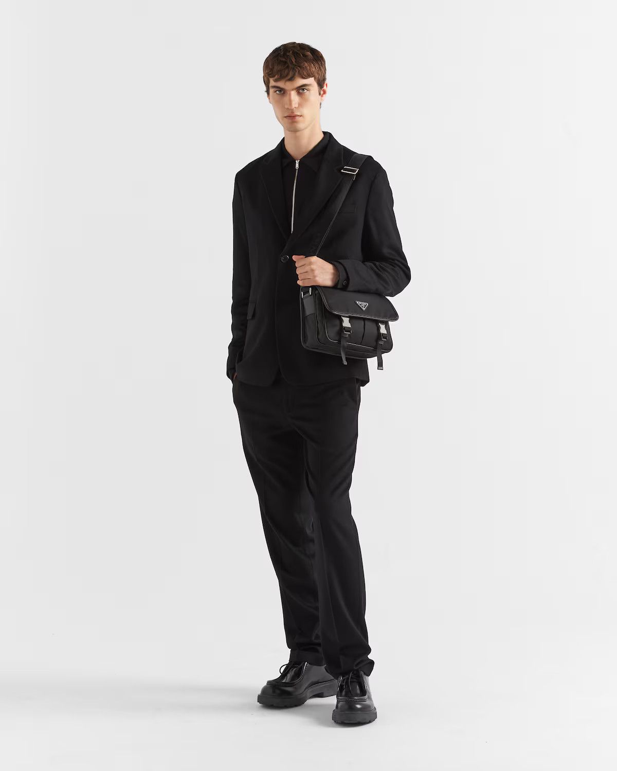 Prada o1srvl11e0624 Size: OS / Shoulder Bag in Black Size ONE SIZE - 7 Thumbnail