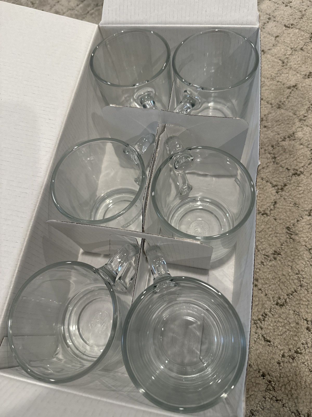 Supreme Supreme X Duralex Versailles small cups Size ONE SIZE - 4 Thumbnail