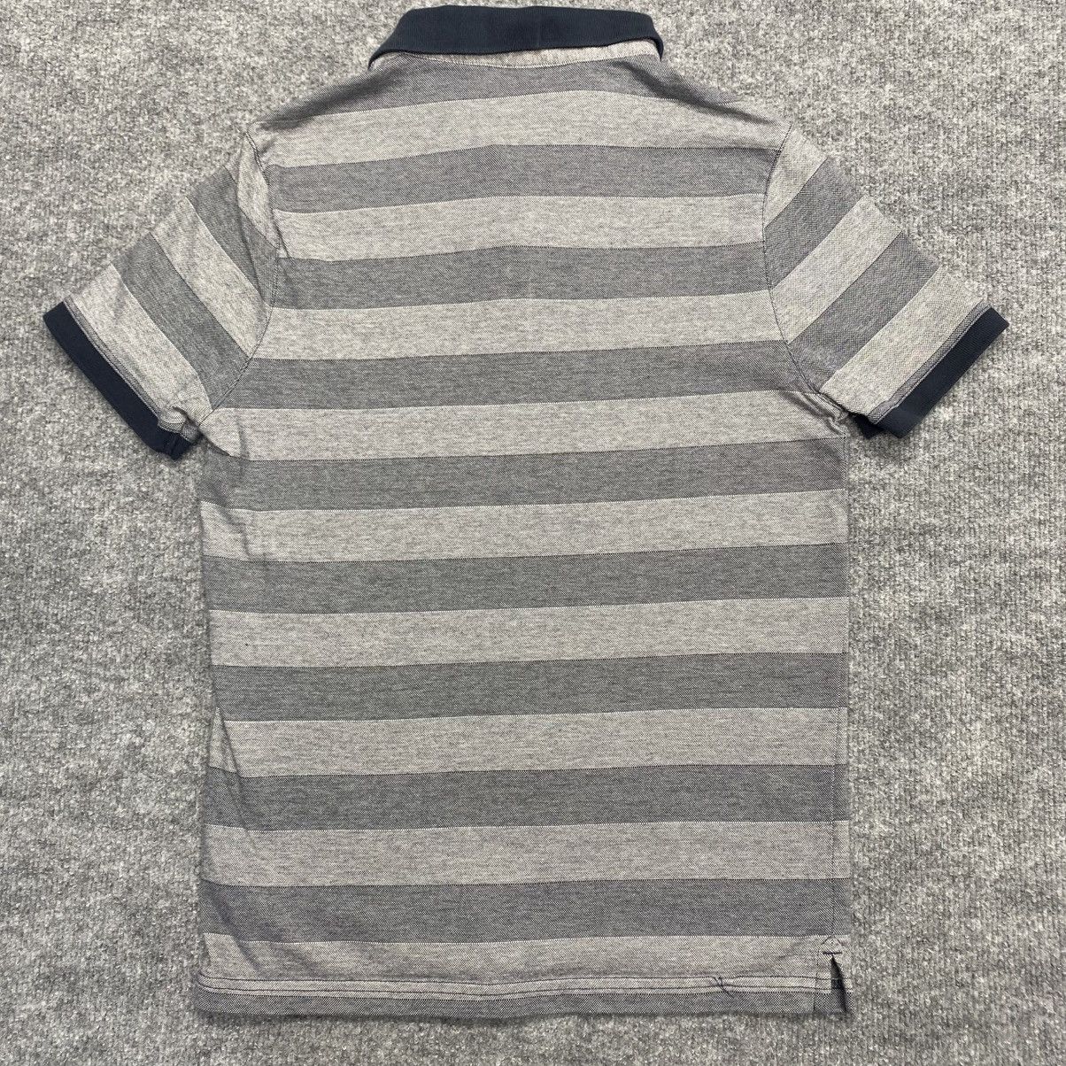 Michael Kors Michael Kors Gray Stripe Polo Shirt Mens Size Small Size US S / EU 44-46 / 1 - 6 Thumbnail