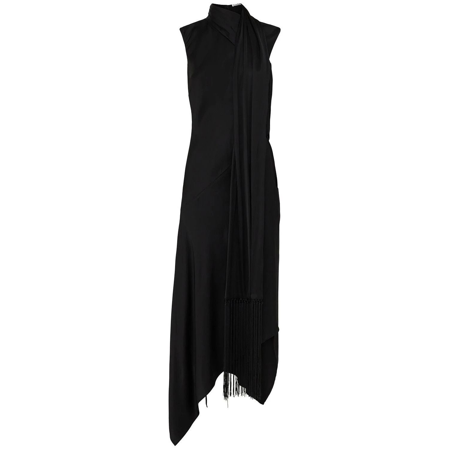 ACNE STUDIOS Black Viscose Dress New & Authentic (Women's si