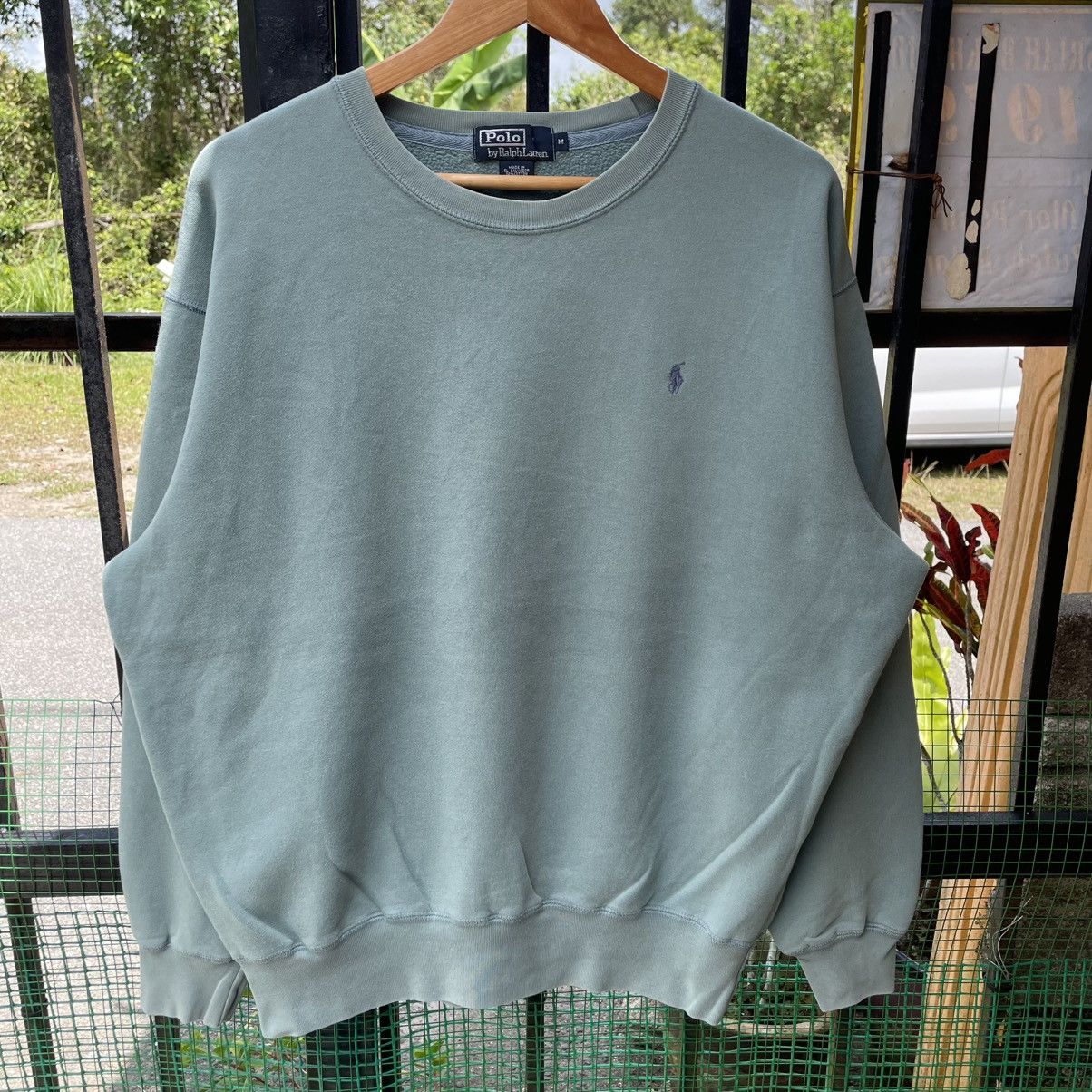 Polo Ralph Lauren 🔥Vintage Polo Ralph Lauren Small Pony Logo Boxy Sweatshirts Size US M / EU 48-50 / 2 - 5 Thumbnail