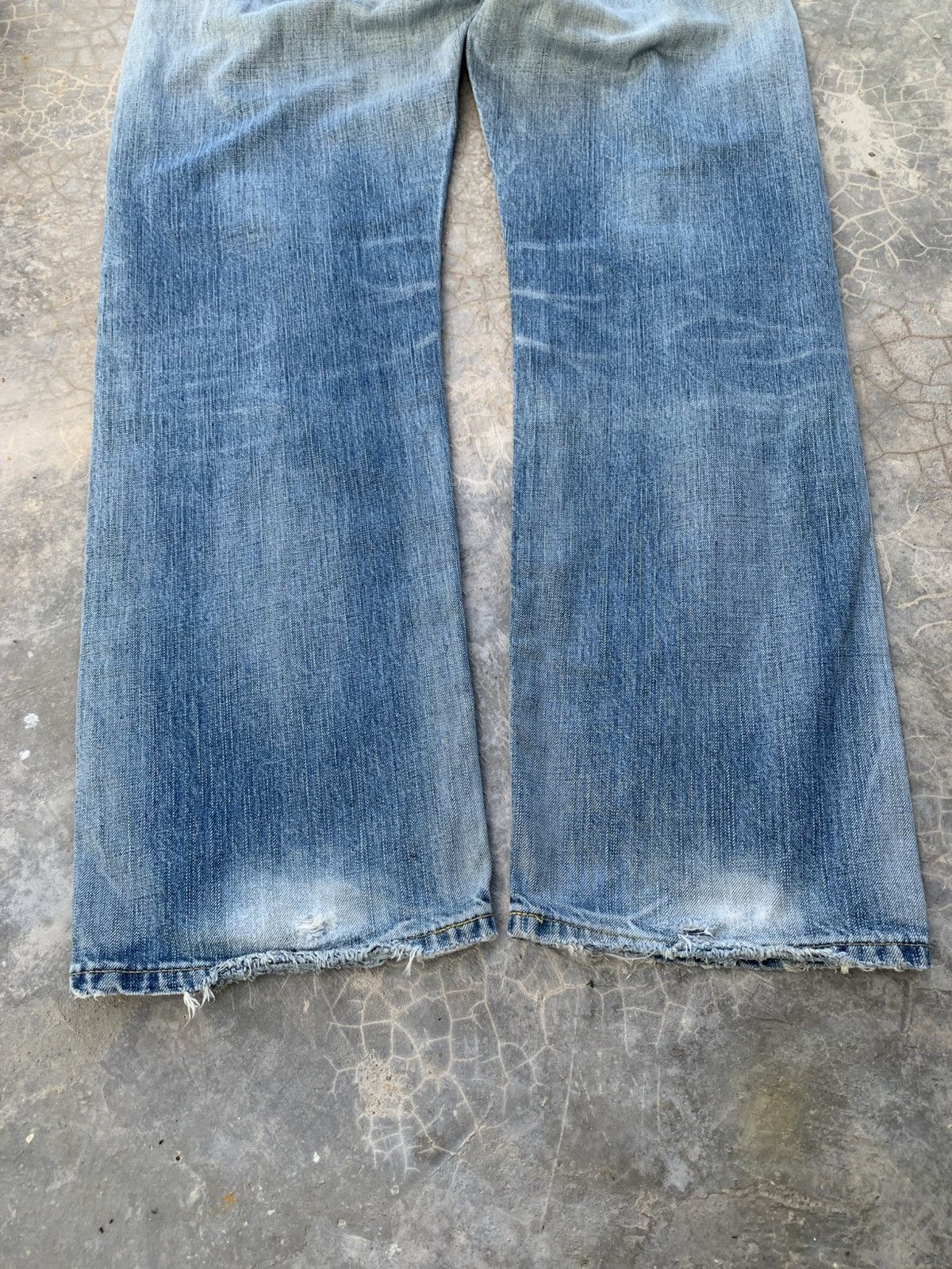 Edwin vintage edwin 504 blue jeans faded japan Size US 33 - 9 Thumbnail