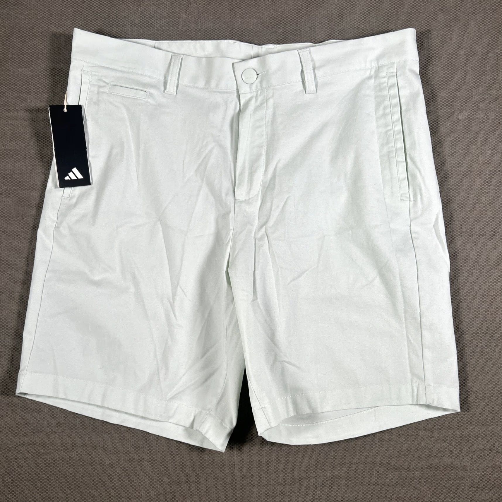Adidas Adidas Go-To Five Pocket Crystal Jade Shorts Mens 36 Flat Front Size US 36 / EU 52 - 2 Thumbnail