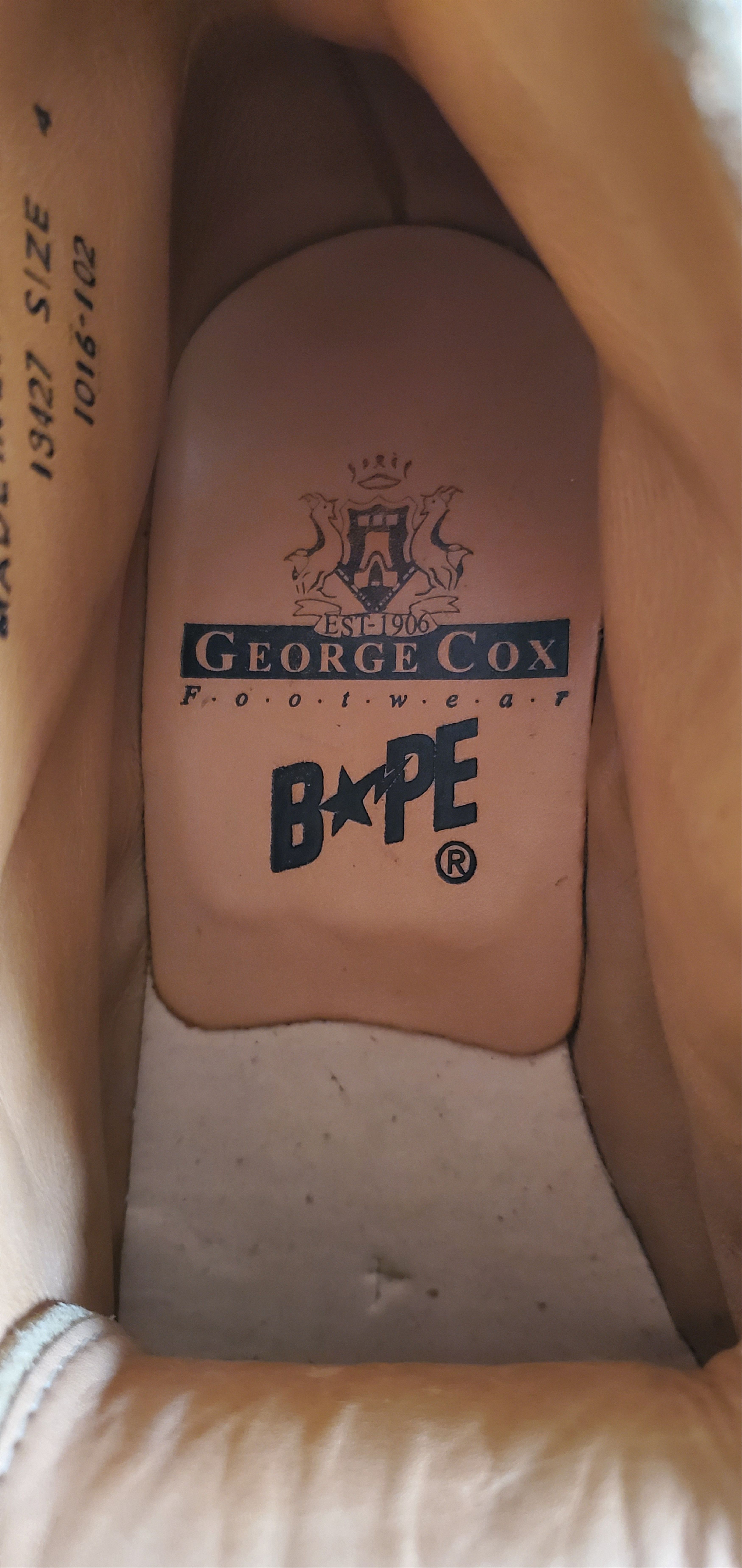 George Cox George Cox x Bape Size US 5.5 / EU 38 - 7 Thumbnail