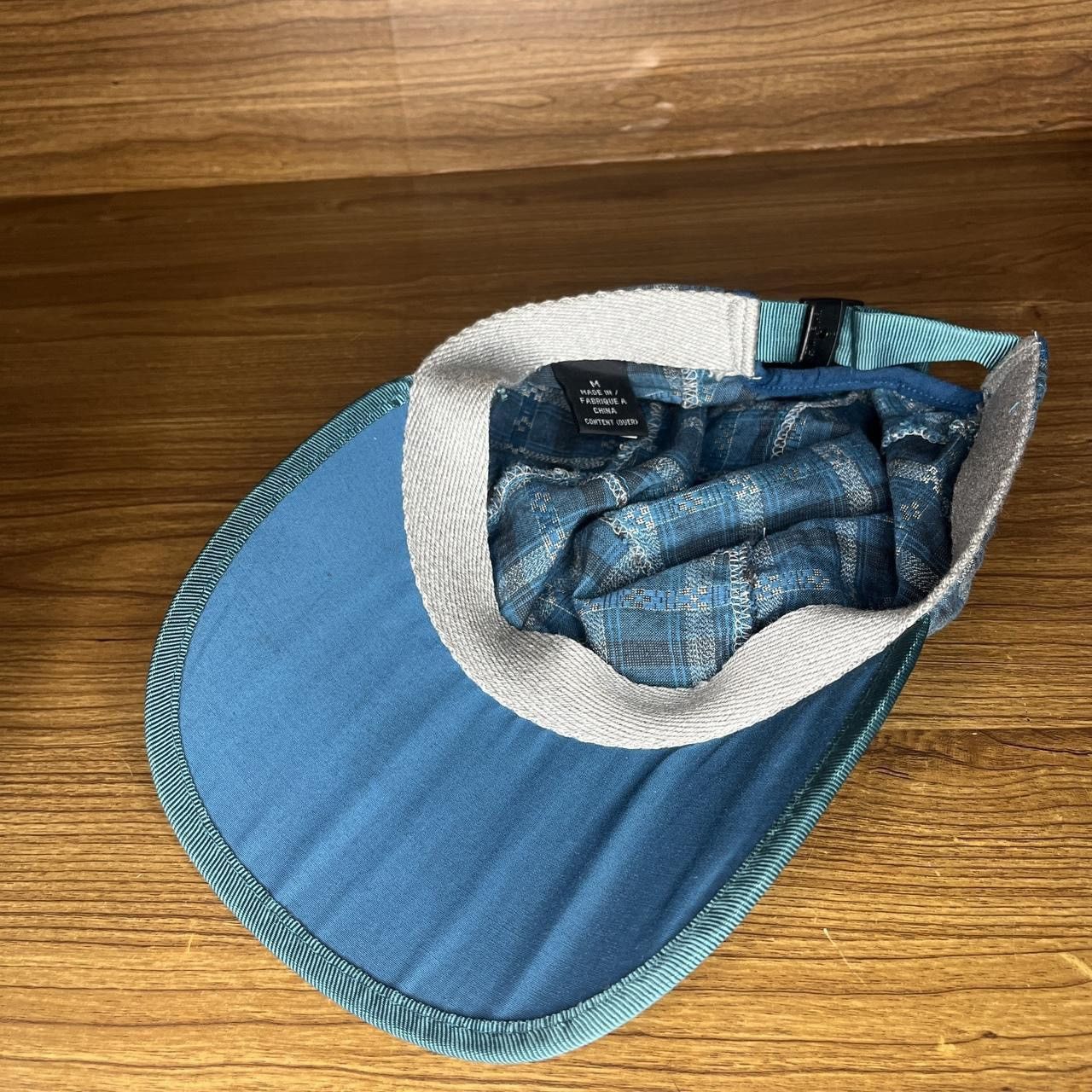 Patagonia Vintage Patagonia Hat 5-Panel Duck Bill Green Plaid Size ONE SIZE - 5 Thumbnail