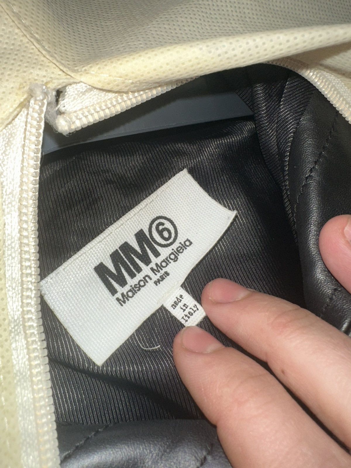 Maison Margiela Maison Margiela MM6 Leather Hooded Jaket Size US L / EU 52-54 / 3 - 6 Thumbnail
