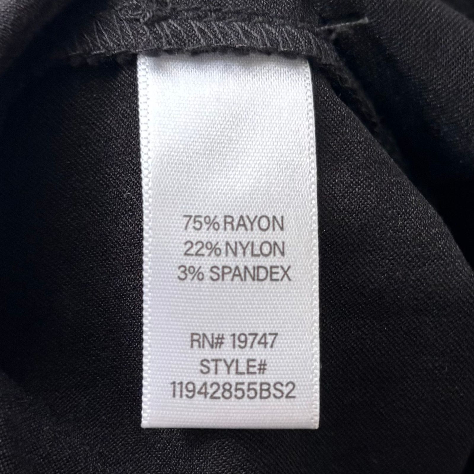 Other Counterparts Black Ankle Pants Size 12P Size 34" / US 12 / IT 48 - 8 Thumbnail