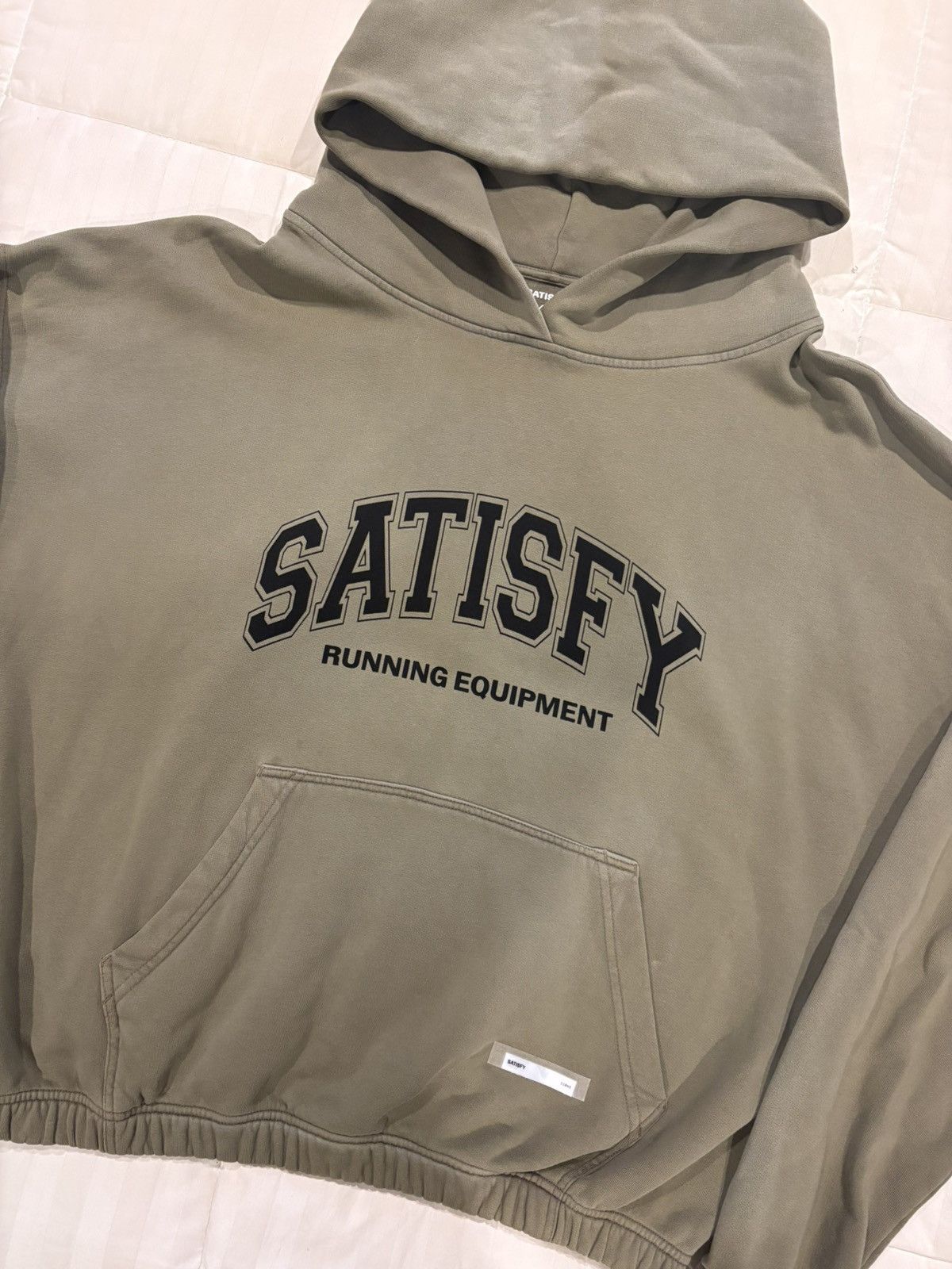 Satisfy Satisfy Running SoftCell Hoodie Sun Bleached Military Olive Size US M / EU 48-50 / 2 - 3 Thumbnail