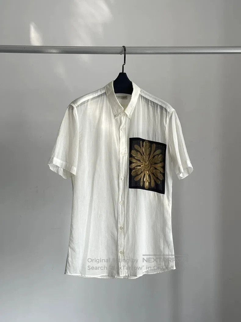 Dries Van Noten Dries Van Noten 14ss Floral Short Sleeve Shirt. Size US M / EU 48-50 / 2 - 4 Thumbnail