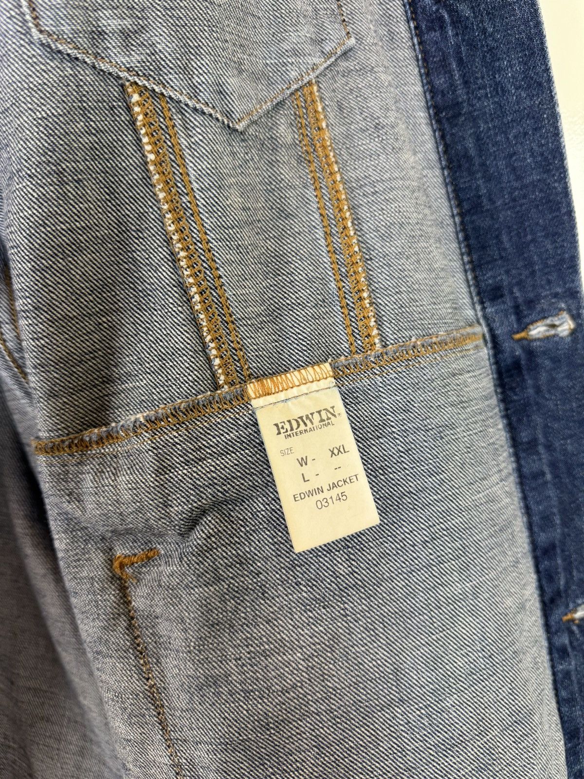 Edwin Edwin Japanese Selvedge Denim Vintage Jacket Filson Coat XXL Size US XXL / EU 58 / 5 - 18 Thumbnail