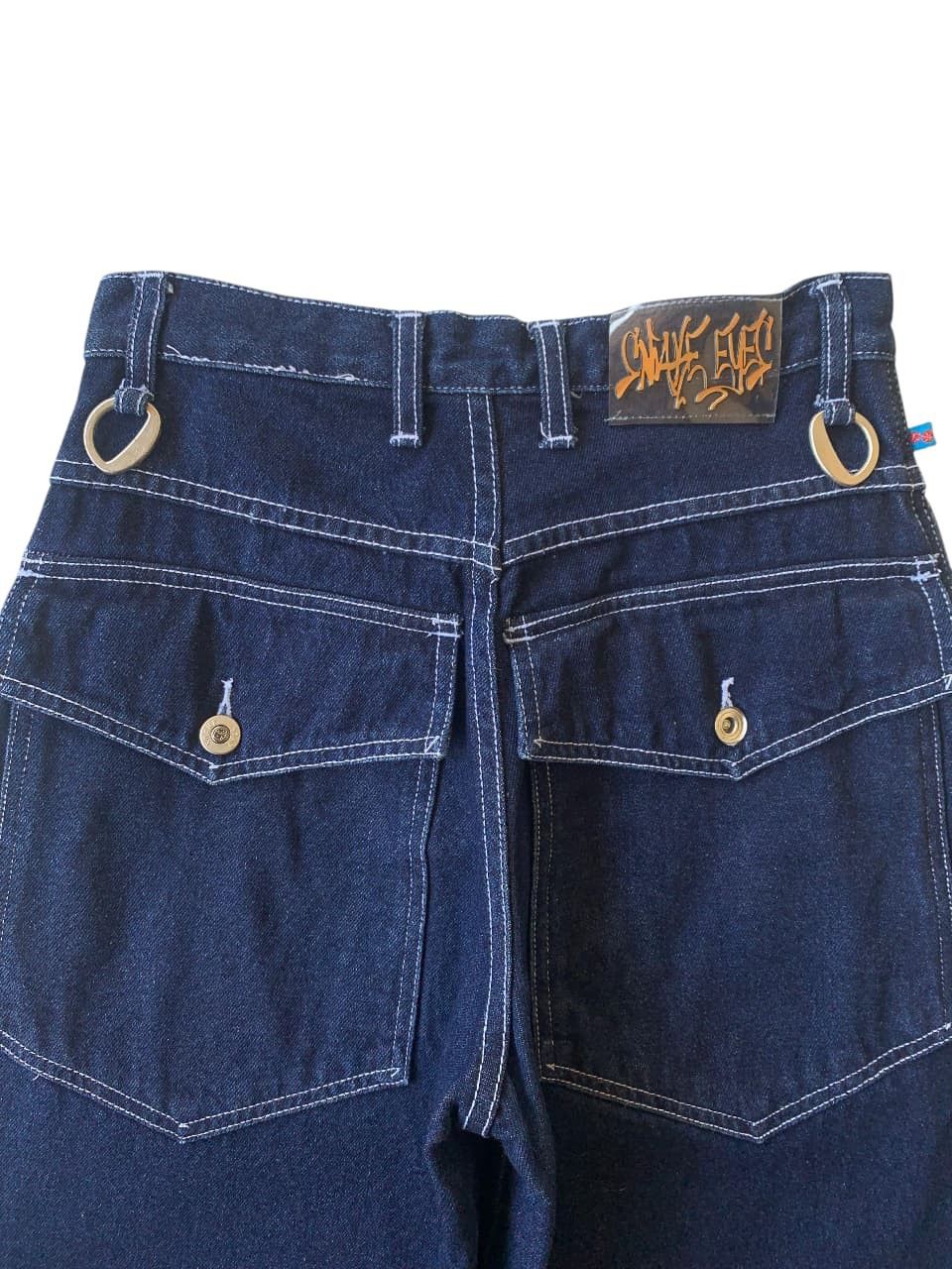 JNCO Vintage Snake Eyes Rave Pants Wide Leg Size 28" / US 6 / IT 42 - 2 Thumbnail