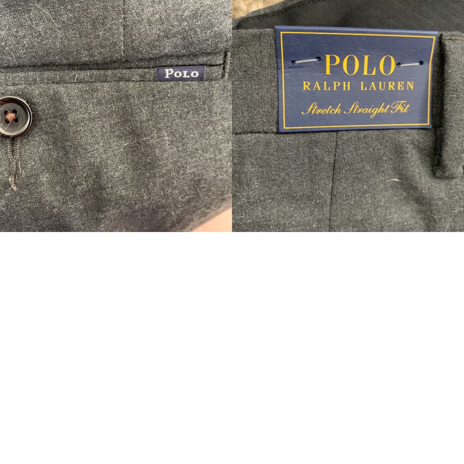 Polo Ralph Lauren Polo Ralph Lauren Dress Pants Mens 40x30 Gray Heather Stretch Straight Flat Front Zipper Button Pockets Classic USA Dress Pants Mens 40 Regular Gray Size US L / EU 52-54 / 3 - 8 Thumbnail