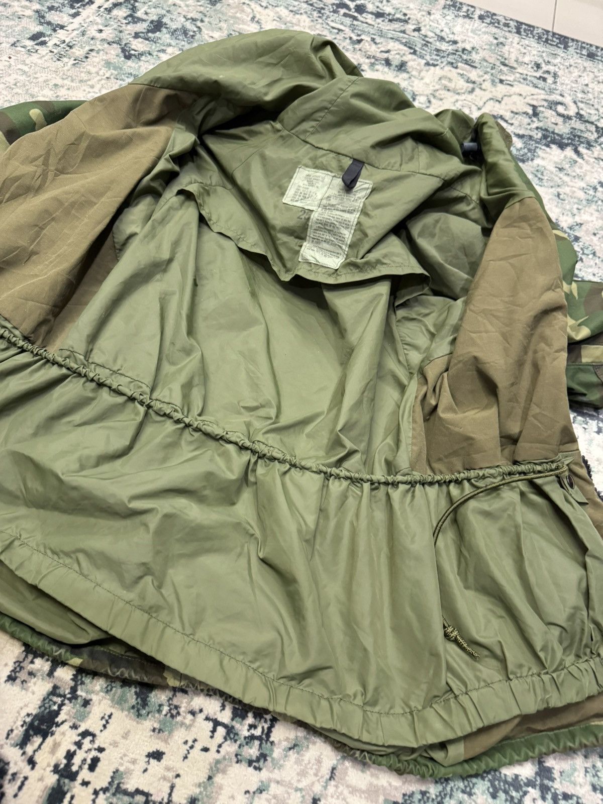 Vintage VINTAGE 1980s RAVEN IND. CAMOUFLAGE PARKA ARMY 3G0002 Size US L / EU 52-54 / 3 - 3 Thumbnail