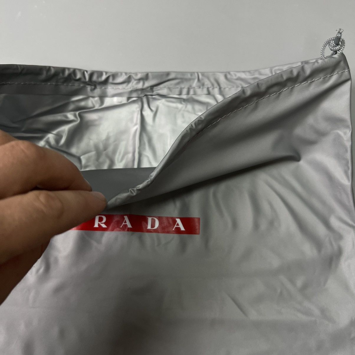 Prada Prada Linea Rossa Dust Bag Pouch Bag Size ONE SIZE - 4 Thumbnail