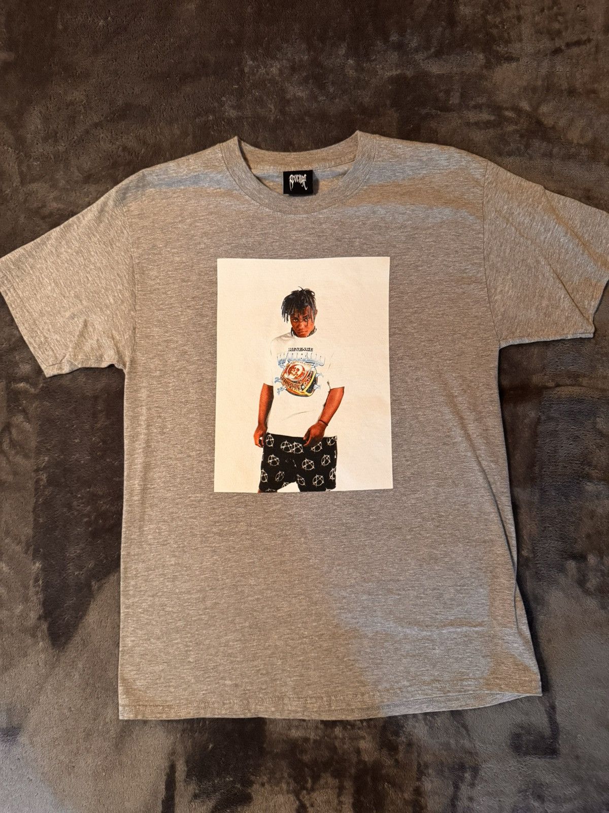 999 Club × Revenge Juice WRLD x Revenge Collab Tee Size US M / EU 48-50 / 2 - 1 Thumbnail