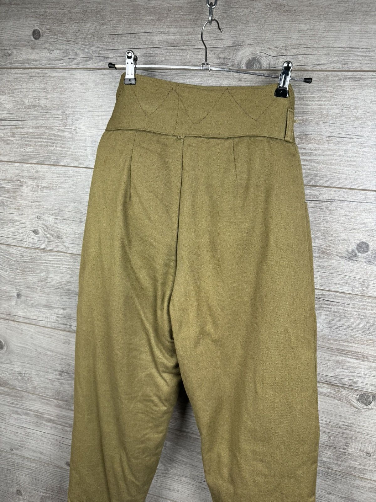 Other Vintage winter warm work pants 1970s in army style USSR Size US 28 / EU 44 - 4 Thumbnail