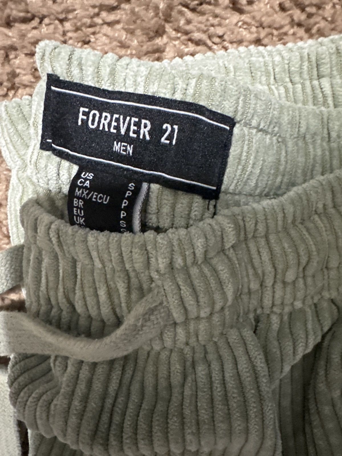 Forever 21 VINTAGE Suede Green Pants Size US 29 - 3 Thumbnail