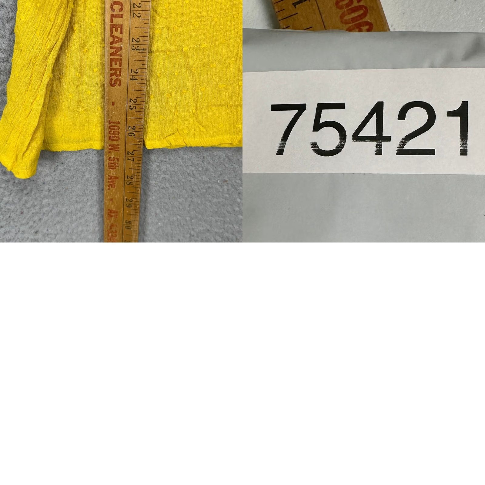 Vintage Maeve Anthropologie Womens Flutter Sleeveless Top Shirt Large Yellow Blouse NEW Size L / US 10 / IT 46 - 8 Thumbnail