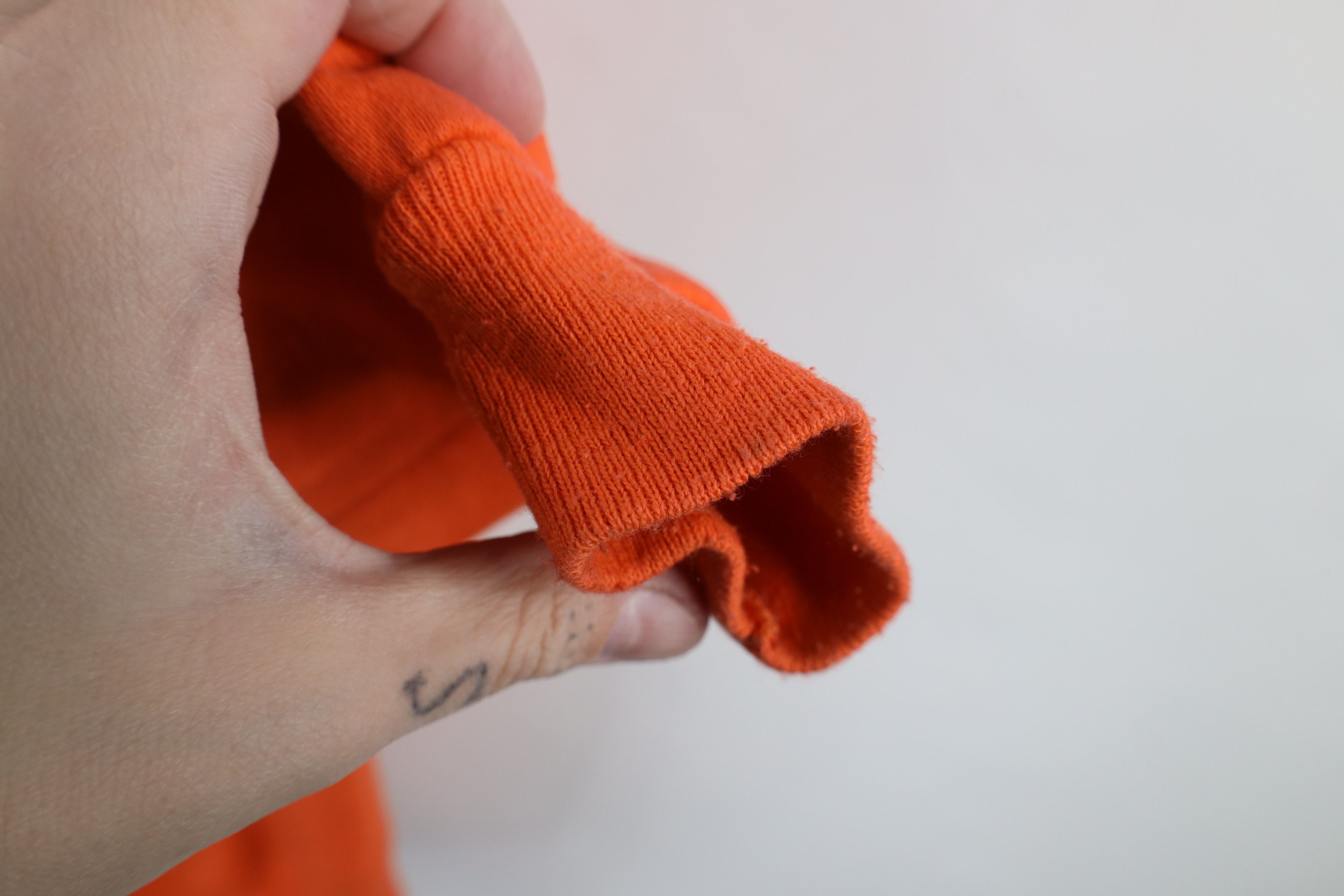 Champion × Vintage Vintage 90s Champion Anderson University Sweatshirt Orange Size US M / EU 48-50 / 2 - 6 Thumbnail