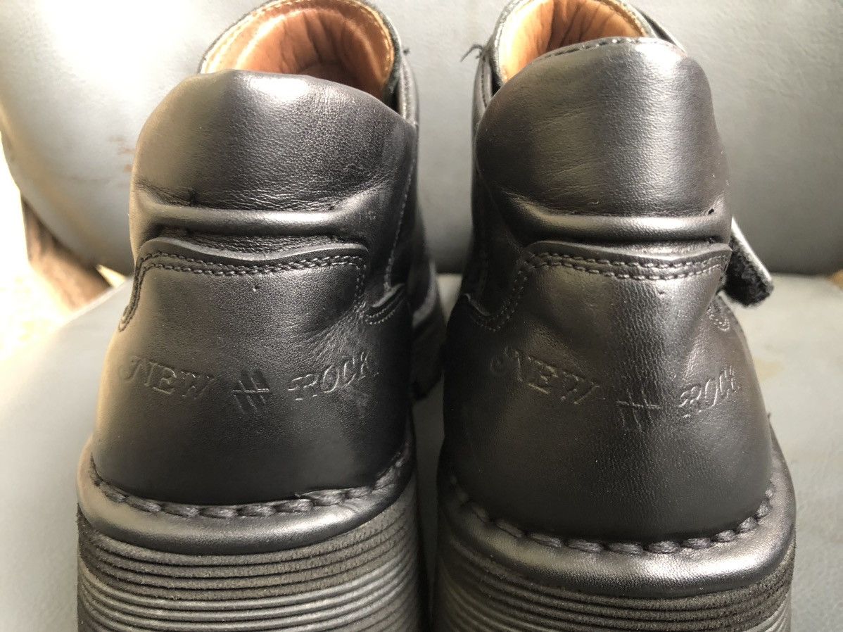 New Rock New Rock Black Leather Women’s Shoes Size 39 Made In 🇪🇸 Size US 8.5 / IT 38.5 - 15 Thumbnail