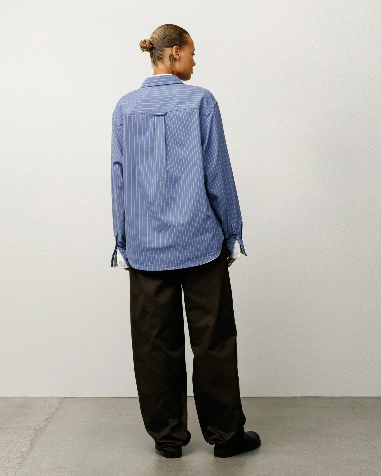 Stussy STUSSY OXFORD SHIRT - BLUE Size US S / EU 44-46 / 1 - 3 Thumbnail