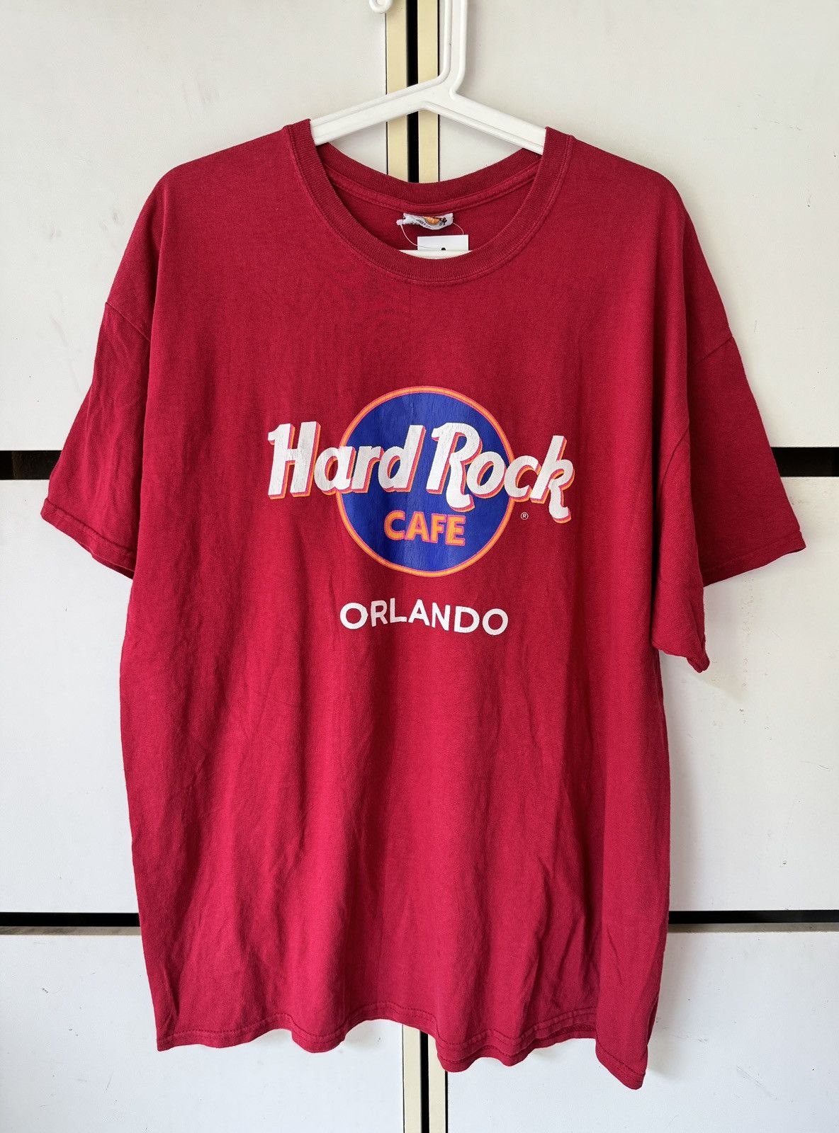 Hard Rock Cafe × Vintage VINTAGE HARD ROCK CAFE ORLANDO US T SHIRT Size US XL / EU 56 / 4 - 1 Thumbnail