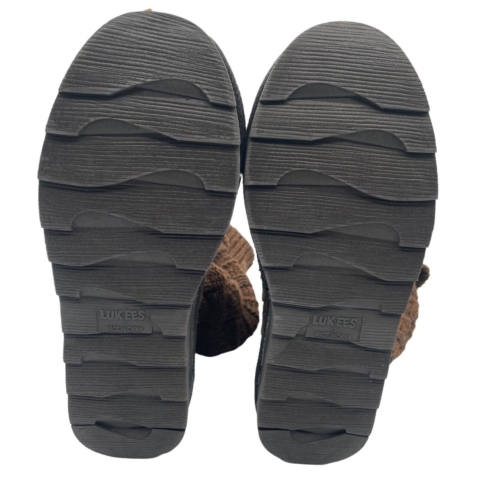 Other Muk Luk LukEes Slippers Sweater Boots High Brown Womens 9 Size US 9 / IT 39 - 3 Thumbnail