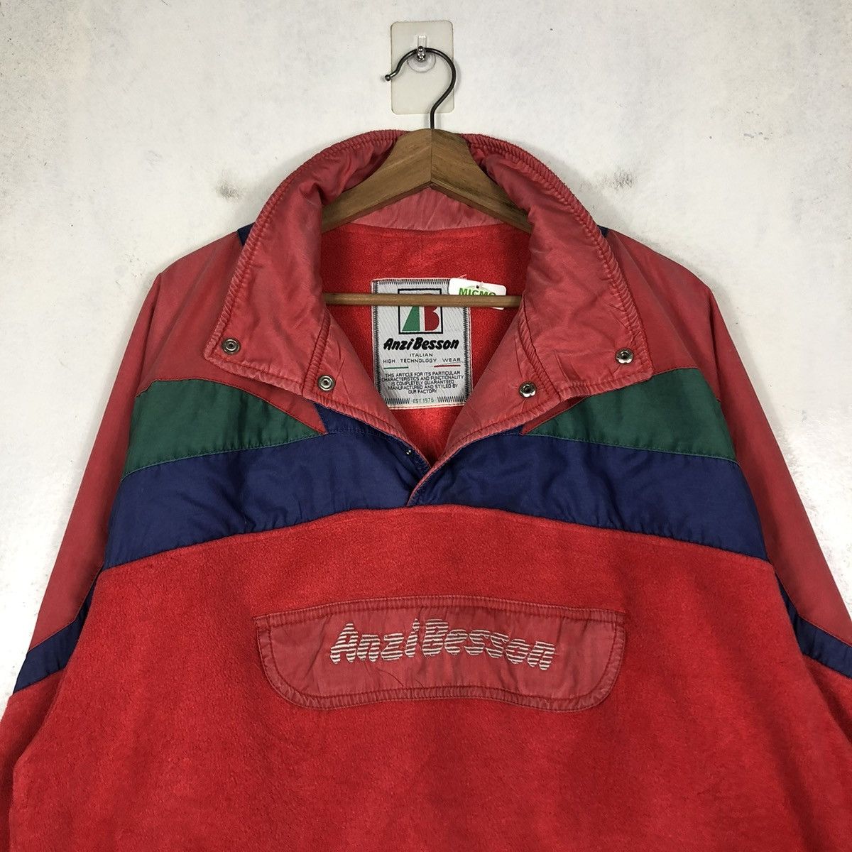 Japanese Brand 📌VINTAGE ANORAK JACKET BIG POCKET ANZI BESSON ISSEY MIYAKE Size US M / EU 48-50 / 2 - 13 Thumbnail