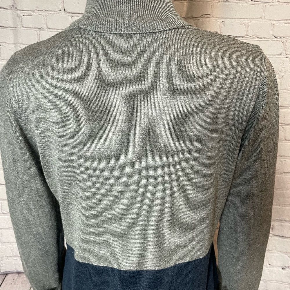 Other Camaieu Long Sleeve Turtleneck Colorblock Knit Tunic Mini D Size L / US 10 / IT 46 - 9 Thumbnail