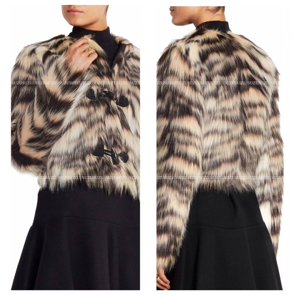 Lanvin Genuine Lanvin toggle button short fur jacket 34 LANVIN Size XS / US 0-2 / IT 36-38 - 12 Thumbnail