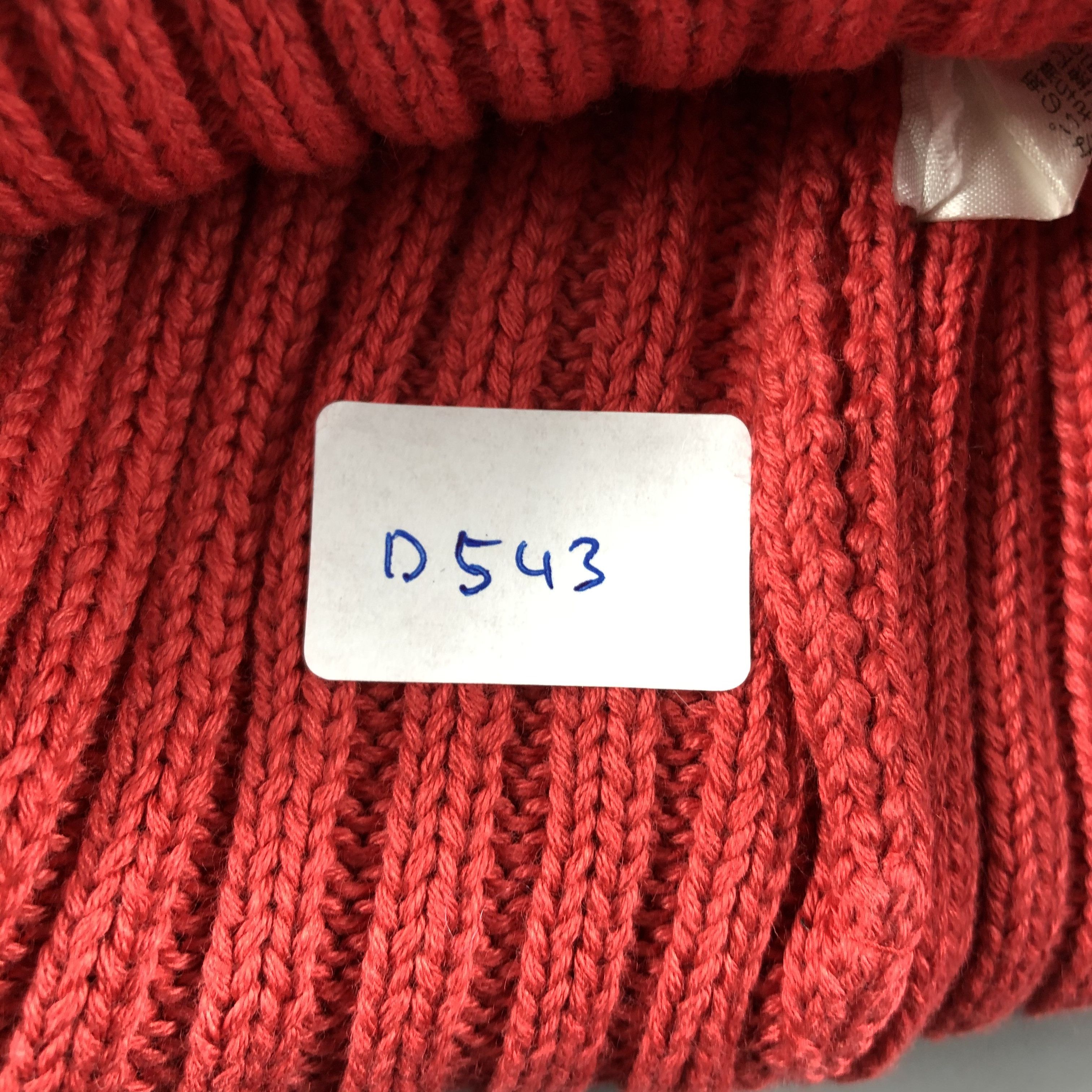 Japanese Brand × Vintage Back Number Beanie Snow Hat Snow Cap -D543 Size ONE SIZE - 6 Thumbnail