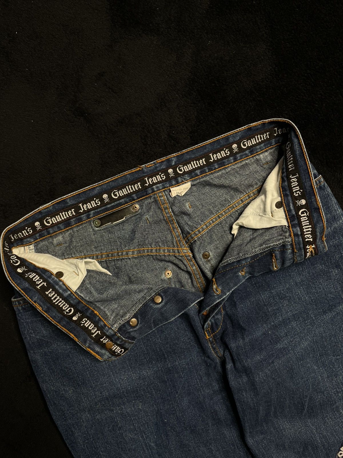 Jean Paul Gaultier Rare Jean Paul Gaultier Jeans Vintage 1997 Size 31 Size US 31 - 6 Thumbnail